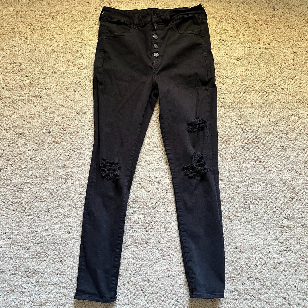 American Eagle Super High Rise Next Level Stretch Jegging